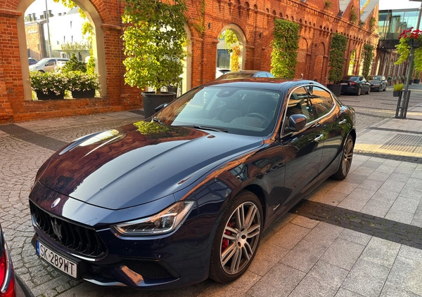 Maserati Ghibli cena 290000 przebieg: 54000, rok produkcji 2021 z Gdańsk małe 46